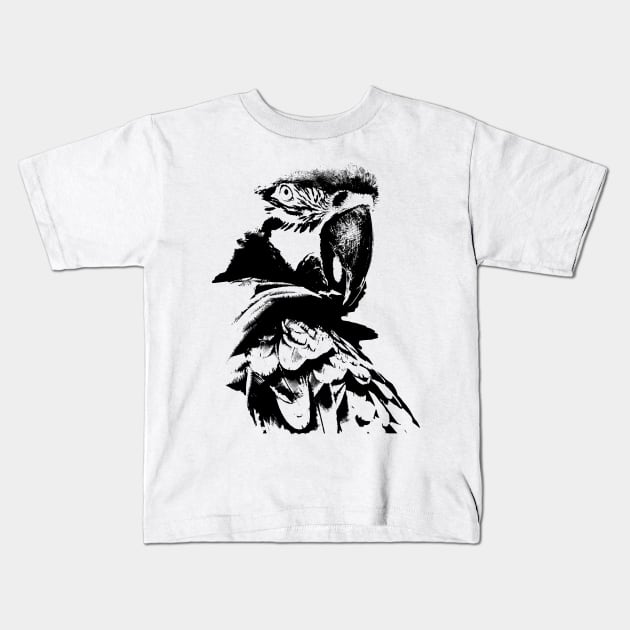 Parakeet t-shirt Kids T-Shirt by hottehue